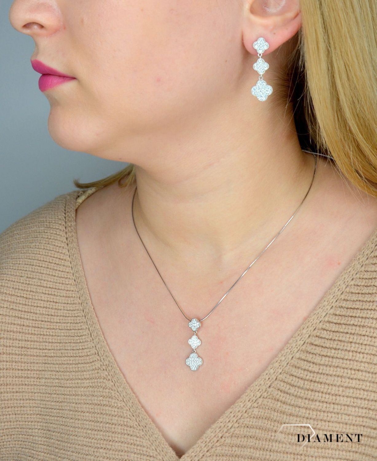 Złoty łańcuszek 585 linka białe złoto 1 mm DIA-LAN-1087B-585 1mm1234.jpg